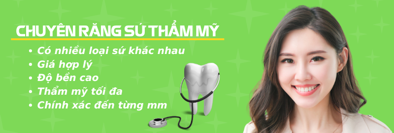 Dịch vụ răng sứ Nha khoa AN AN tại TPHCM