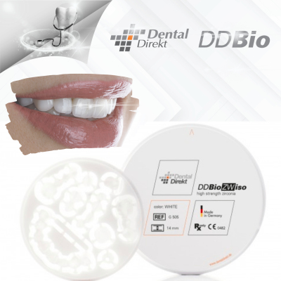 Răng sứ DDbio có màu sắc tự nhiên như răng thật