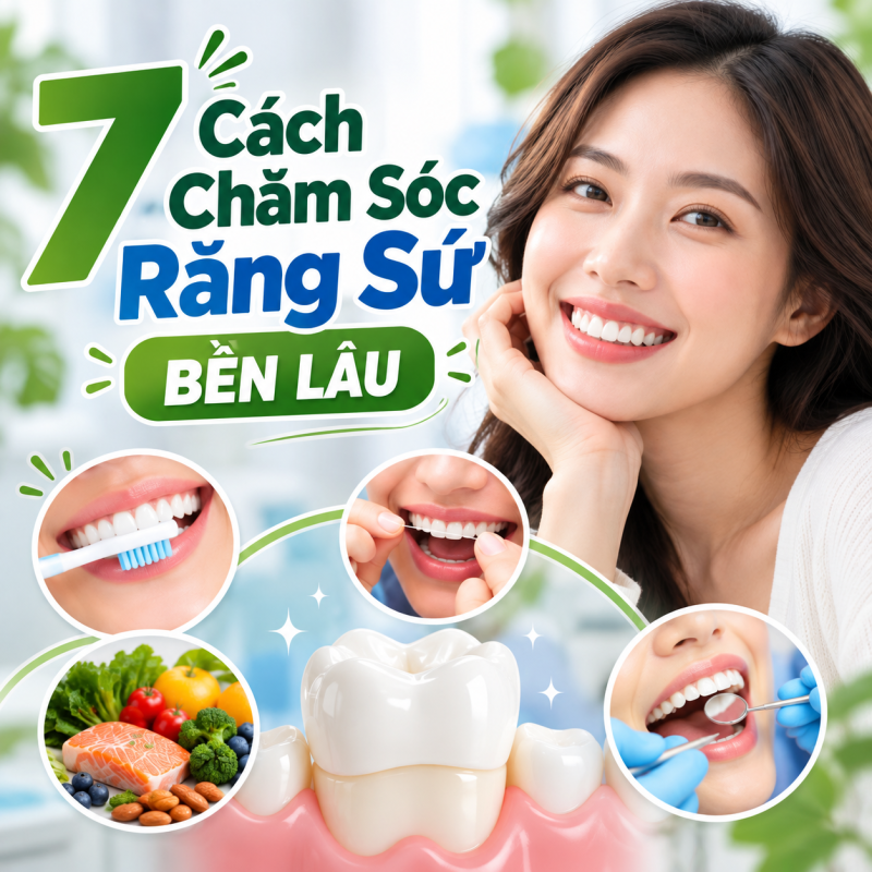 7 Cách Chăm Sóc Răng Sứ Bền Lâu 1 7 Cách Chăm Sóc Răng Sứ Bền Lâu